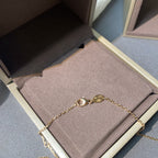 ??Loco?¡¥JEUX DE PINK GOLD DIAMOND NECKLACE