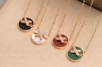 ??Loco?¡¥JEUX DE ROSE GOLD DIAMOND NECKLACE