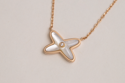 【moco jewelry】ジュードゥネックレス 1ダイヤモンド