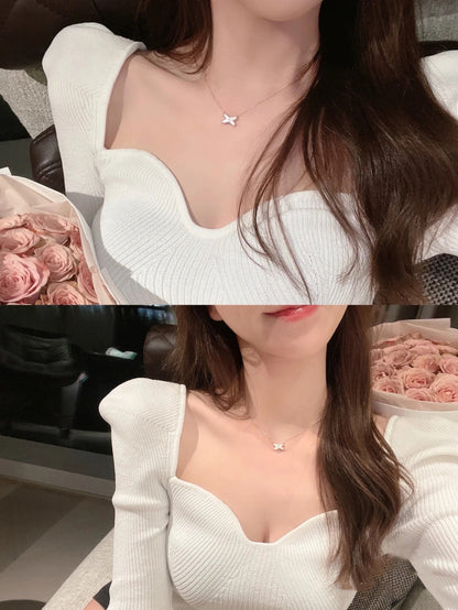 【moco jewelry】ジュードゥネックレス 1ダイヤモンド