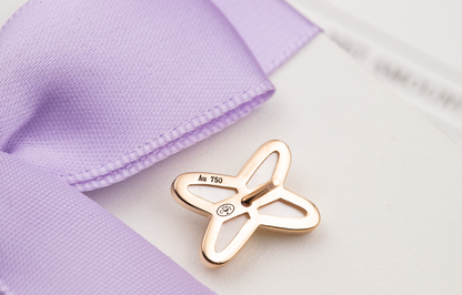[moco jewelrys]JEUX DE WHITE POP ROSE GOLD DIAMOND EARRINGS