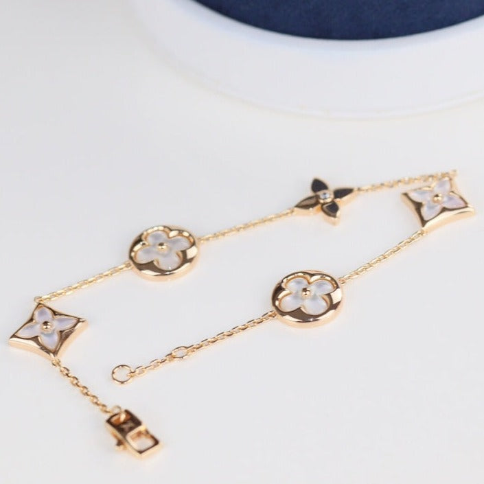 [moco jewelrys]BLATT-KLEE-ARMBAND