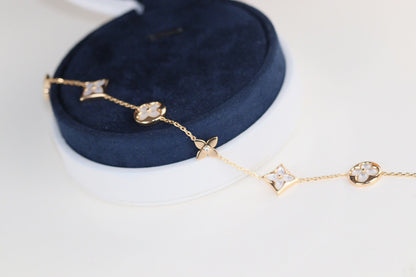 [moco jewelrys]BLATT-KLEE-ARMBAND