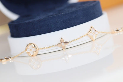 [moco jewelrys]BLATT-KLEE-ARMBAND