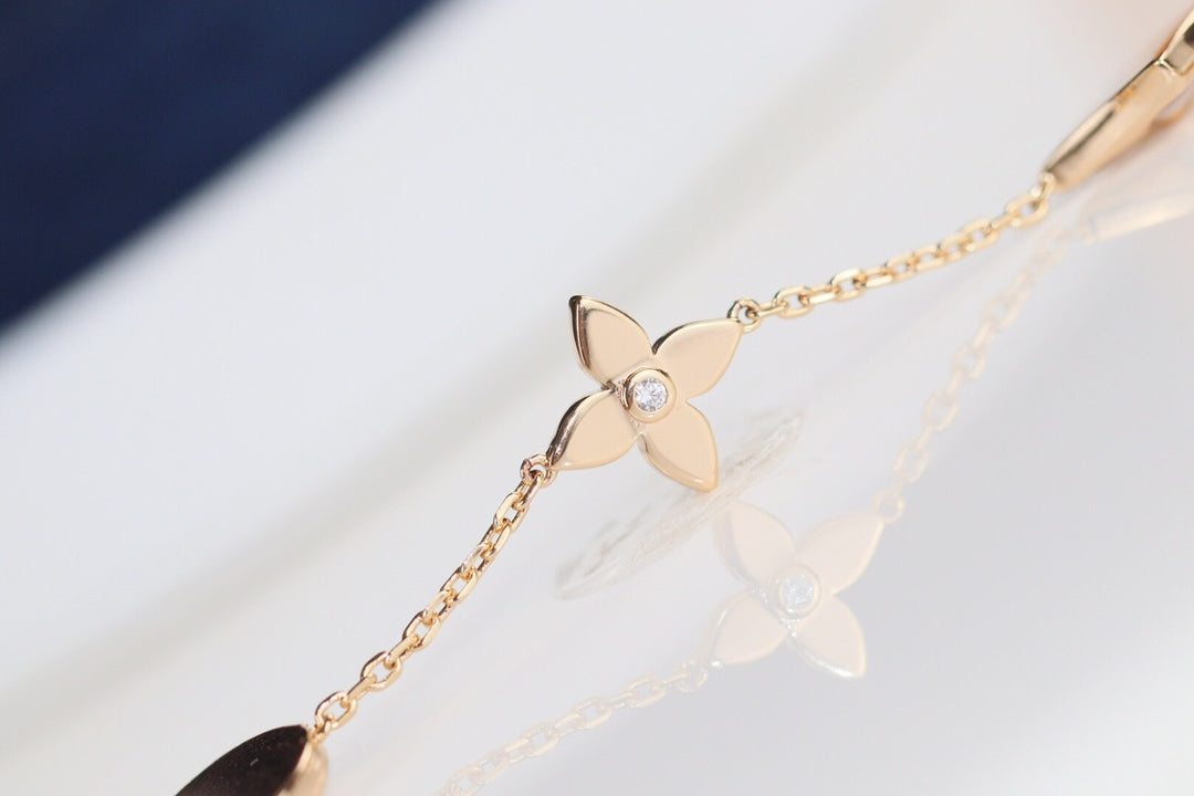 [moco jewelrys]BLATT-KLEE-ARMBAND