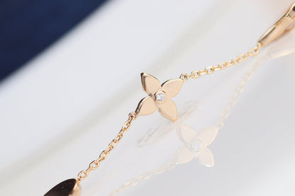[moco jewelrys]BLATT-KLEE-ARMBAND