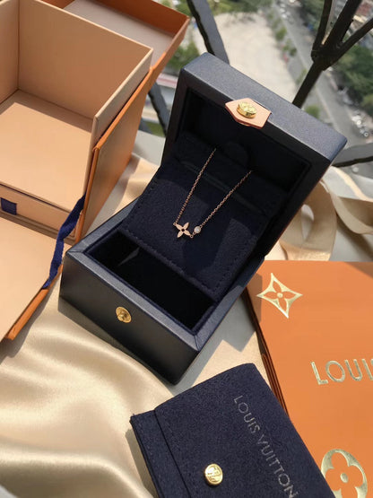 [moco jewelrys]BLOSSOM PENDANT PINK GOLD AND DIAMOND