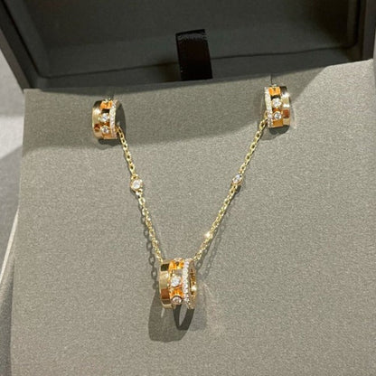 [moco jewelrys]CHAIN MOVE ROMANE PEDAND NECKLACE