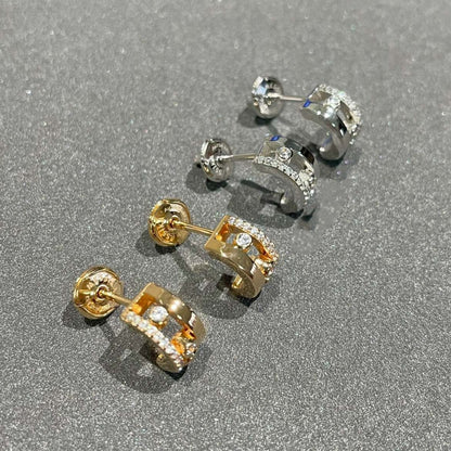 [moco jewelrys]MOVE ROMANE EARRINGS DIAMOND