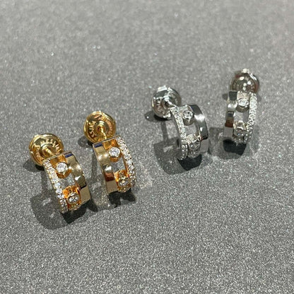 [moco jewelrys]MOVE ROMANE EARRINGS DIAMOND