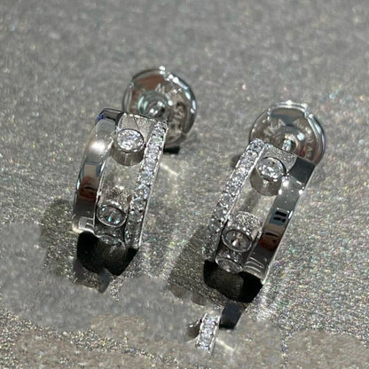 [moco jewelrys]MOVE ROMANE EARRINGS DIAMOND
