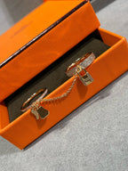 ??Loco?¡¥HM KELLY CLOCHETTE DOUBLE RING IN  WITH DIAMONDS