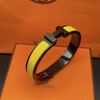 ??Loco?¡¥CLIC HM SO BLACK YELLOW BRACELET