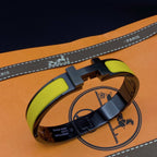 ??Loco?¡¥CLIC HM SO BLACK YELLOW BRACELET