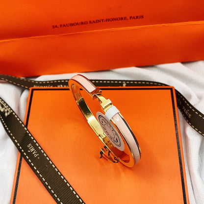 [moco jewellerys]クラシック HM クリック ピンク 8mm エナメルブレスレット