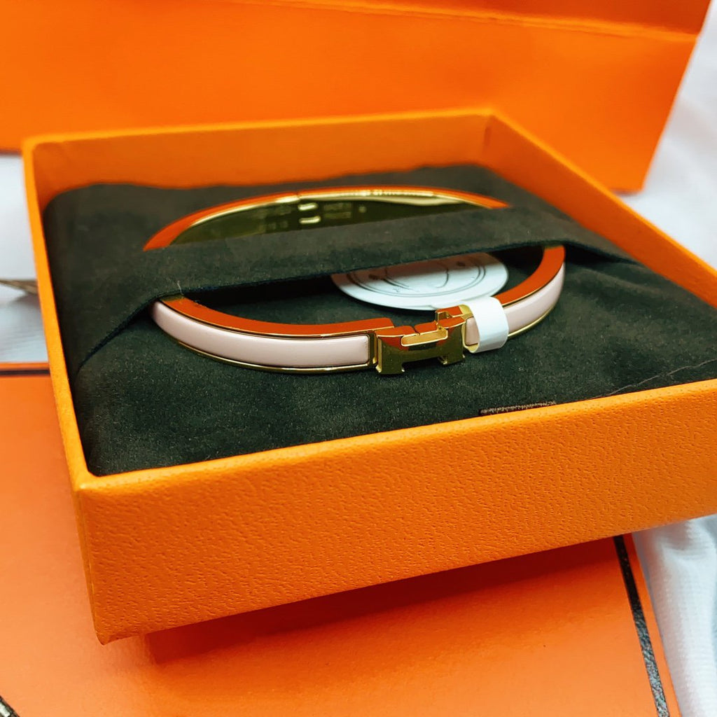 ??Loco?¡¥CLASSIC HM CLIC  PINK 8MM ENAMEL BRACELET