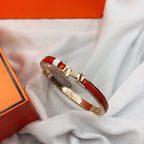 ??Loco?¡¥CLASSIC HM CLIC RED 8MM ENAMEL BRACELET
