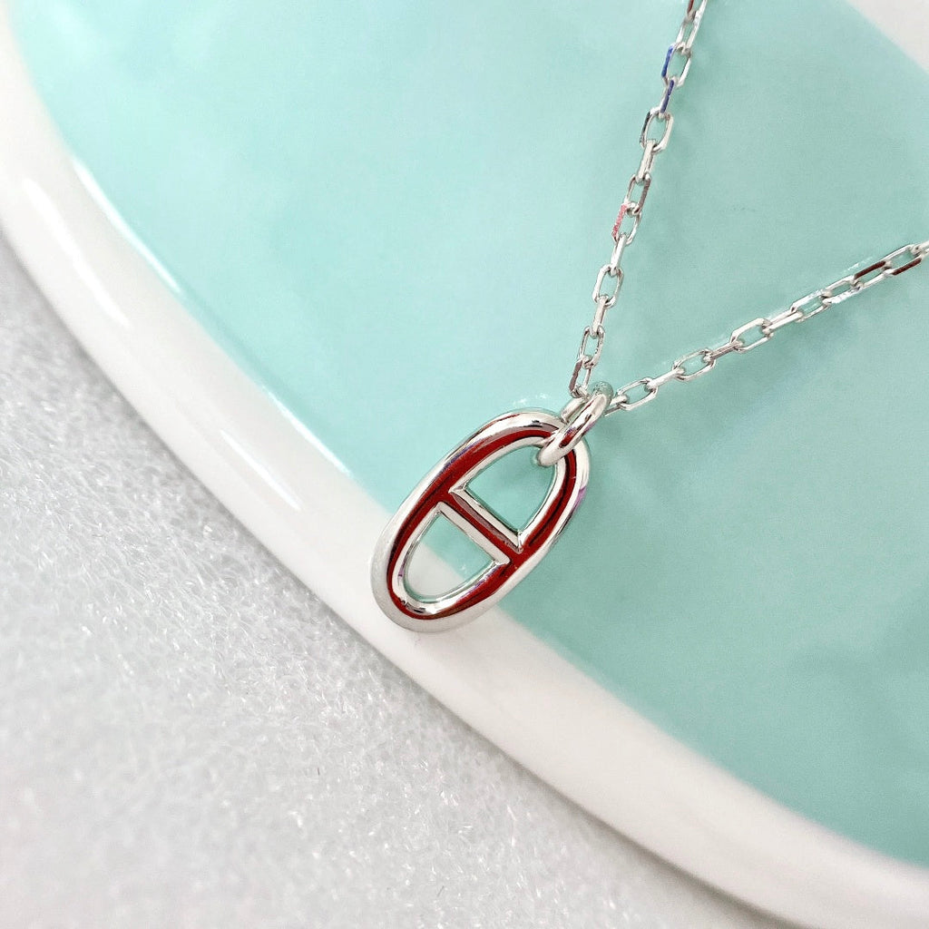??Loco?¡¥HM PIG NOSE NECKLACE