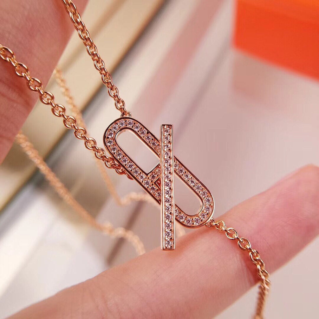 ??Loco?¡¥HM FIRE PIG NOSE NECKLACE TRENDY STREET