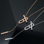 ??Loco?¡¥HM NECKLACE PLATINUM ROSE GOLD DIAMOND