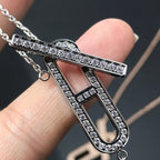 ??Loco?¡¥HM NECKLACE PLATINUM ROSE GOLD DIAMOND