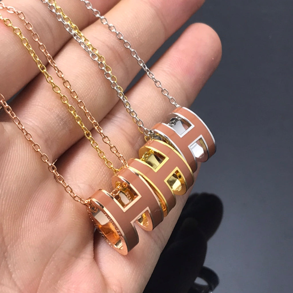 ??Loco?¡¥H NECKLACE BROWN