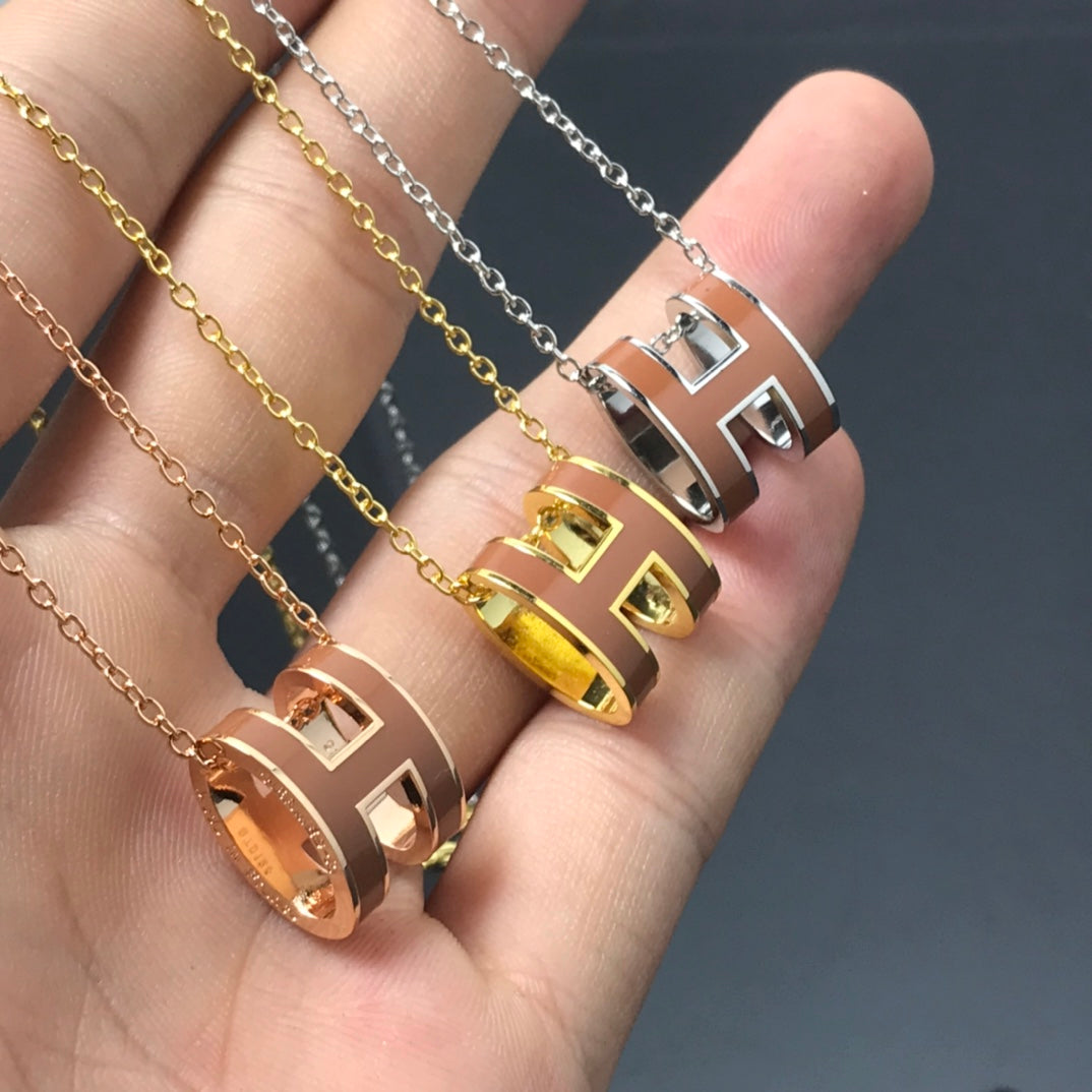 ??Loco?¡¥H NECKLACE BROWN
