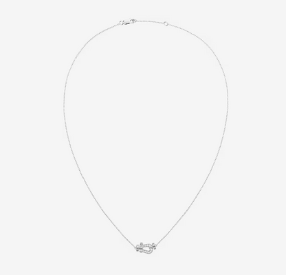 [moco jewelrys] FORCE 10 DIAMANT SILBER HALSKETTE MINI MODELL