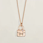 ??Loco?¡¥AMULETTE PEDANT ROSE GOLD NECKLACE