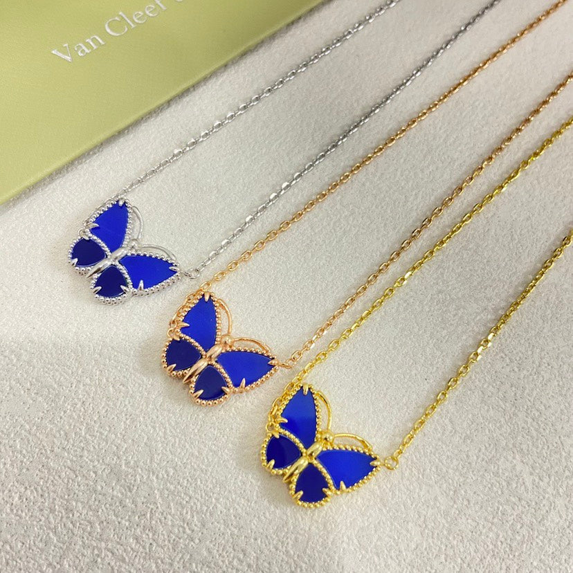 [moco jewelrys JURI] 2026 NEW LUCKY BUTTERFLY 1 MOTIFS NECKLACE