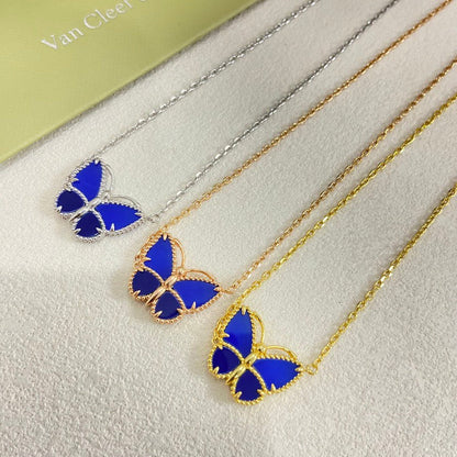 [moco jewelrys JURI] 2026 NEW LUCKY BUTTERFLY 1 MOTIFS NECKLACE