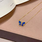 [Loco JURI] 2026 NEW LUCKY BUTTERFLY 1 MOTIFS NECKLACE