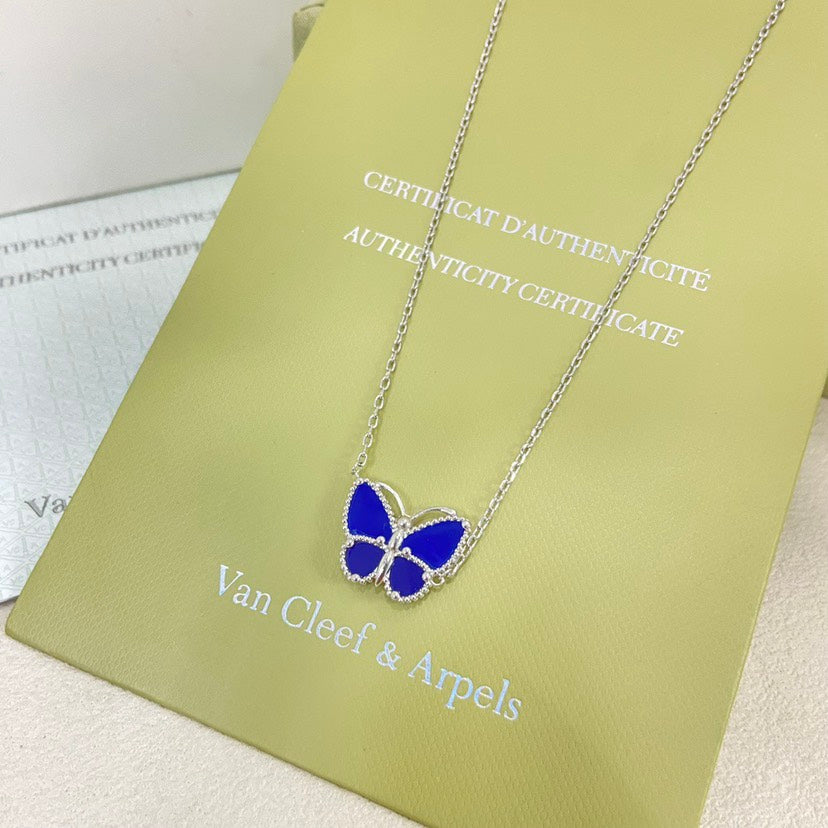 [moco jewelrys JURI] 2026 NEW LUCKY BUTTERFLY 1 MOTIFS NECKLACE