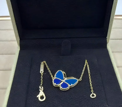 [moco jewelrys JURI] 2026 NEW LUCKY BUTTERFLY 1 MOTIFS NECKLACE