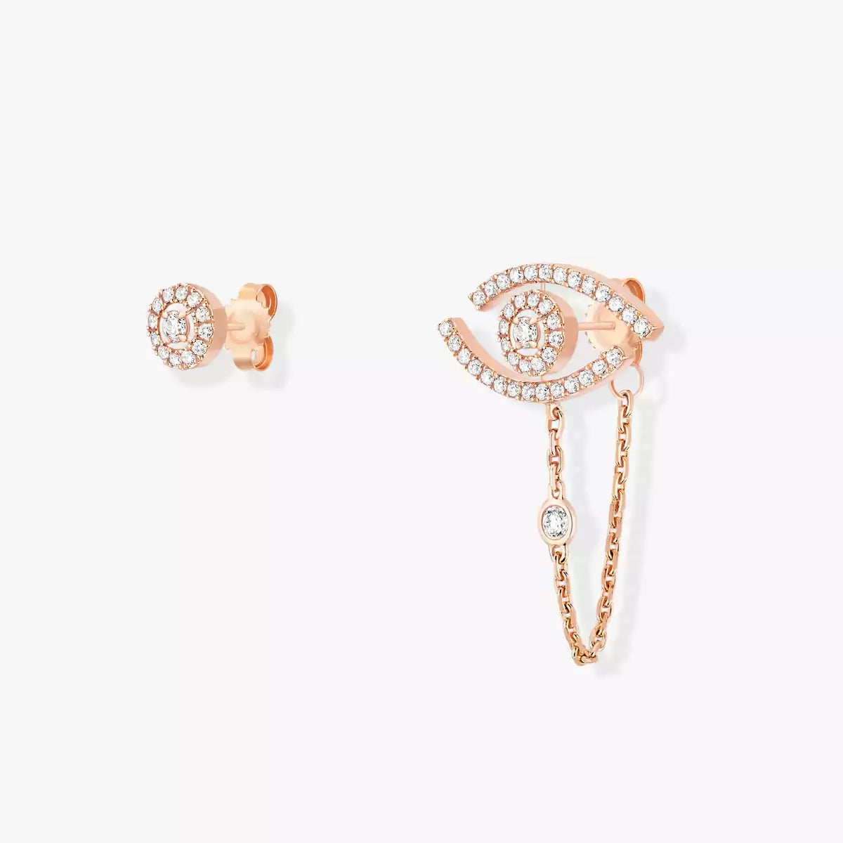 [moco jewelrys]Lucky Eye Diamond Earrings