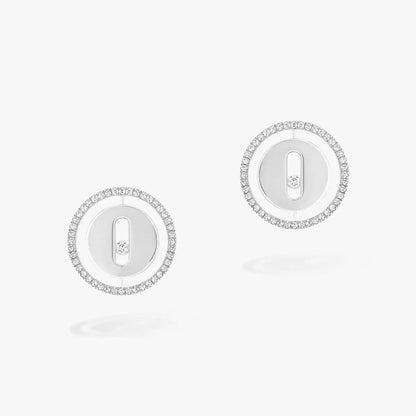 [moco jewelrys]Lucky Move Diamond Earrings