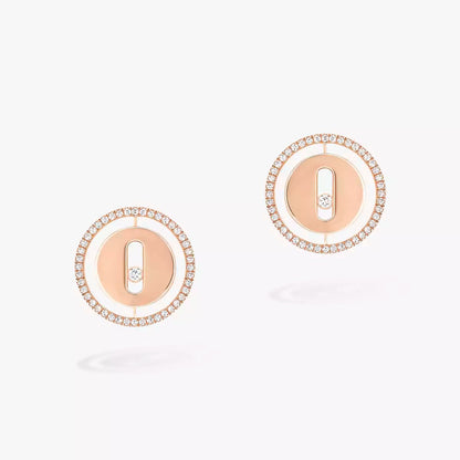 [moco jewelrys]Lucky Move Diamond Earrings