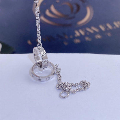 [moco jewelrys]Liebesarmband mit Doppelring