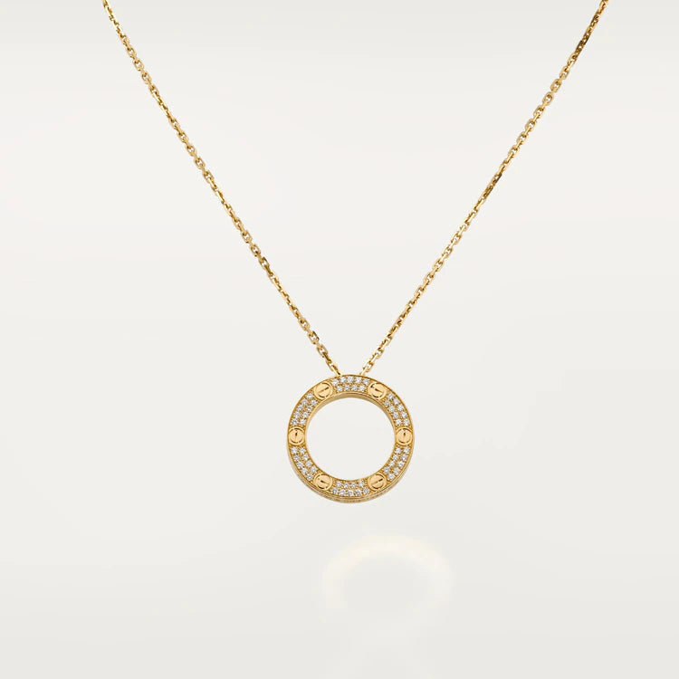??Loco?¡¥LOVE NECKLACE ADJUSTABLE ROSE GOLD