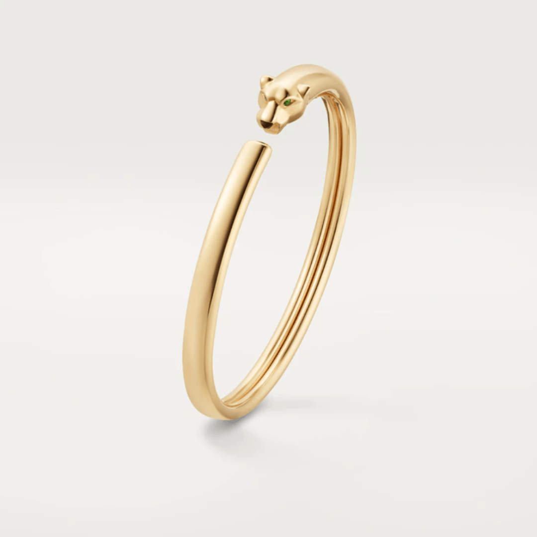 [moco jewelrys]PANTHERE GOLD OPEN BRACELET