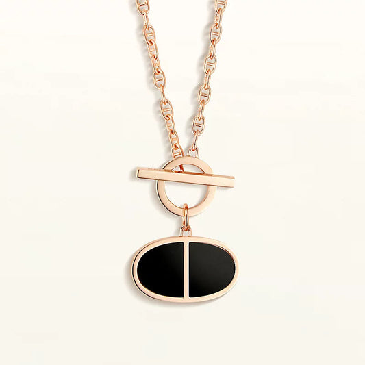 [moco jewelrys]CHAINE VERSO SCHWARZE KERAMIK-KETTE