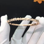 ??Loco?¡¥BEE LOVE PINK GOLD DIAMOND BRACELET