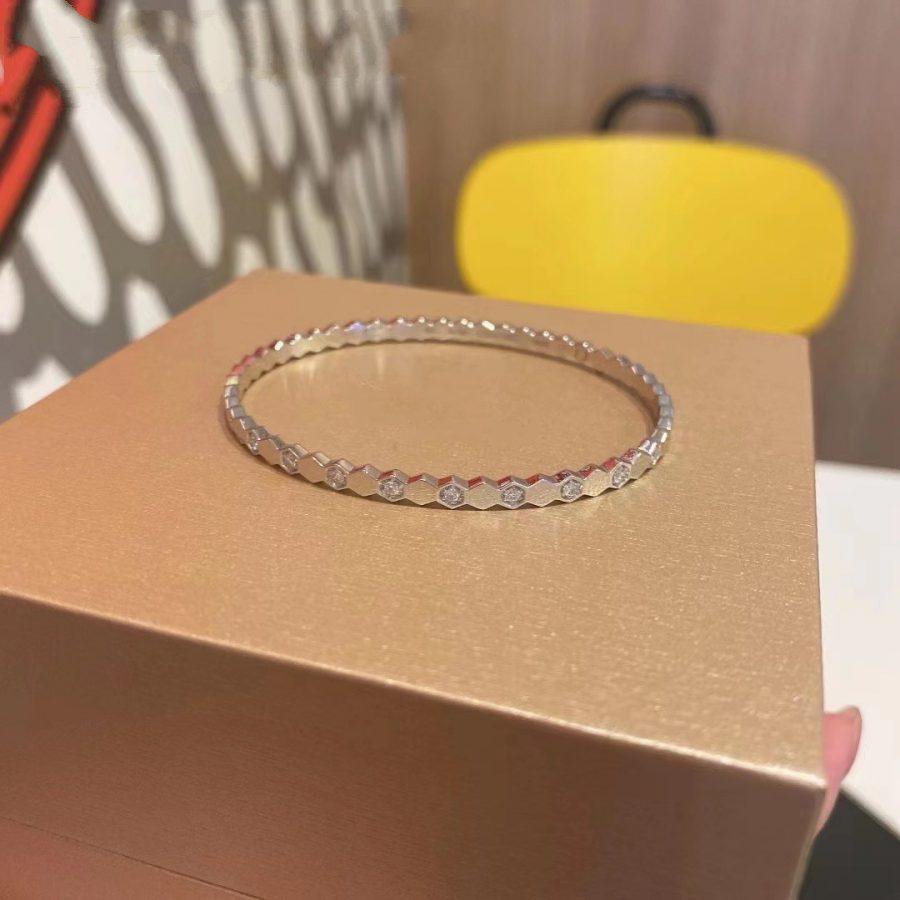 ??Loco?¡¥BEE LOVE SILVER DIAMOND BRACELET