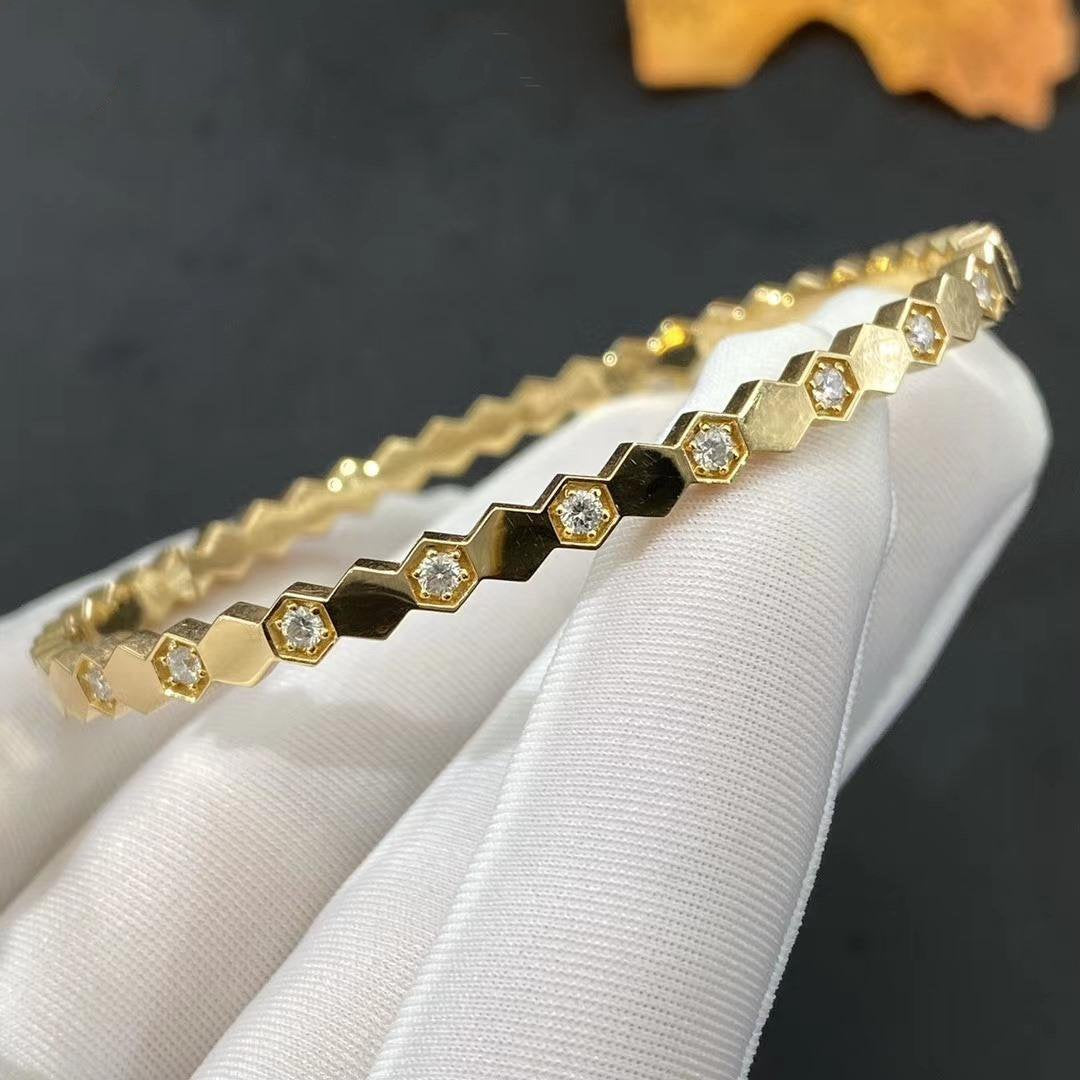 ??Loco?¡¥BEE LOVE GOLD DIAMOND BRACELET