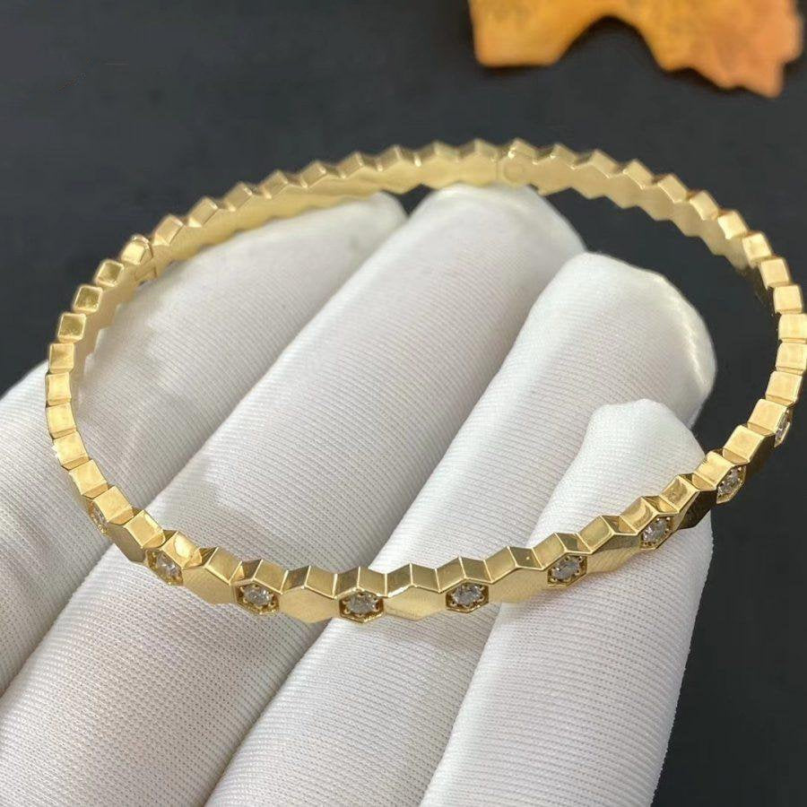 ??Loco?¡¥BEE LOVE GOLD DIAMOND BRACELET