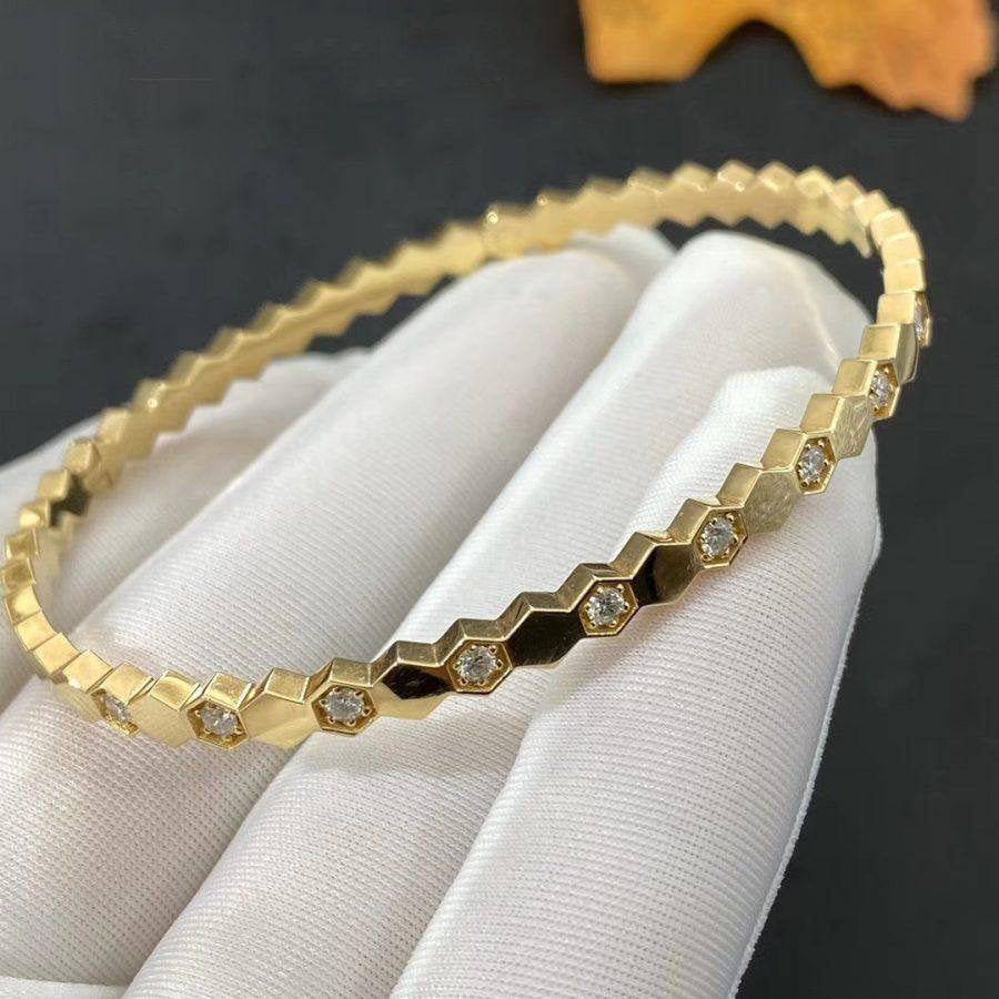 ??Loco?¡¥BEE LOVE GOLD DIAMOND BRACELET