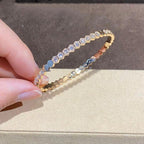 ??Loco?¡¥BEE LOVE GOLD BRACELET FULL DIAMOND