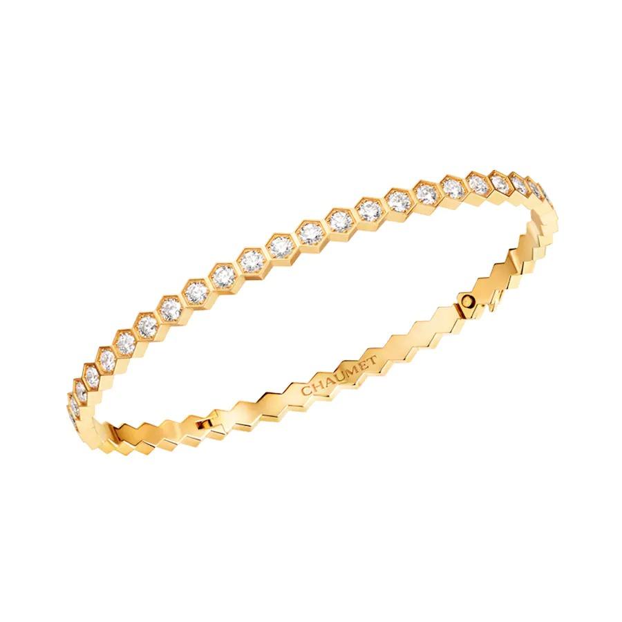 ??Loco?¡¥BEE LOVE GOLD BRACELET FULL DIAMOND