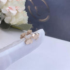 ??Loco?¡¥BEE LOVE PINK GOLD DIAMOND EARRINGS