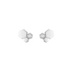 ??Loco?¡¥BEE LOVE SILVER DIAMOND EARRINGS